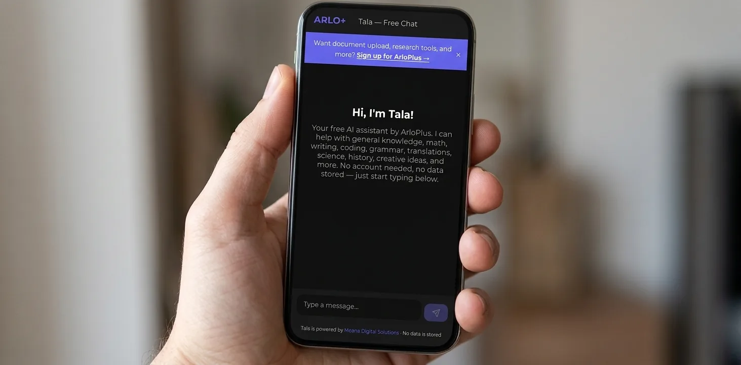 Close-up of a smartphone displaying ChatGPT app held over AI textbook.